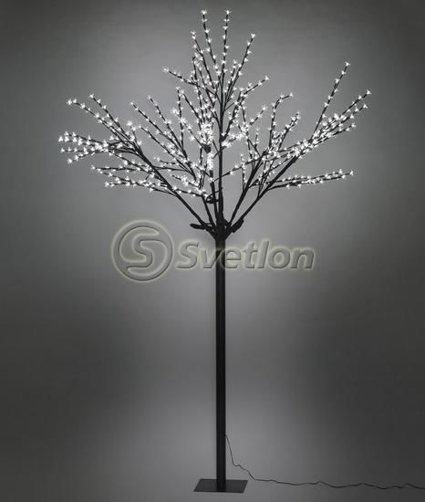 Светодиодное дерево "Сакура" D6202 белый