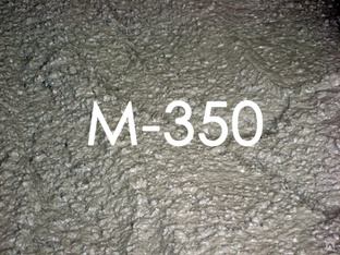 Пескобетон М-350. 