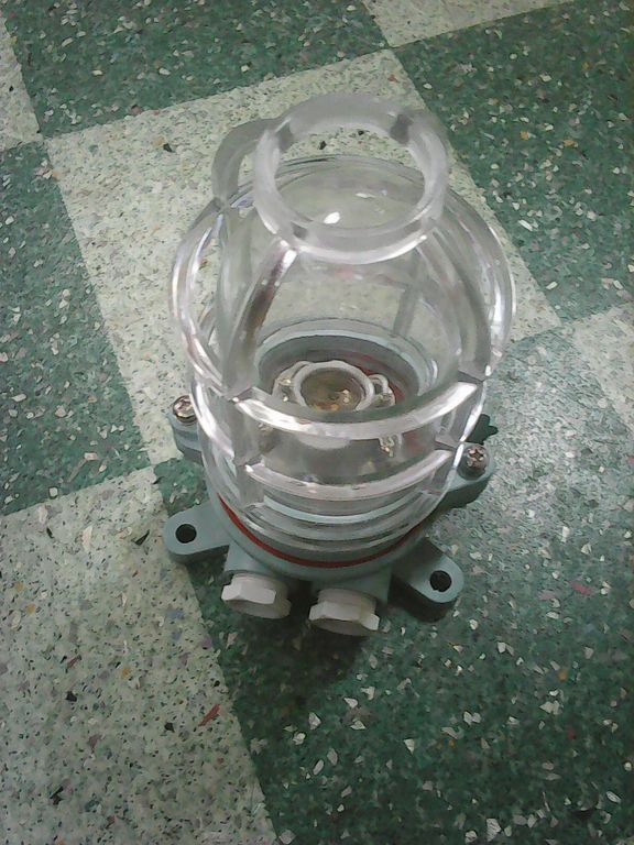 Светильник судовой герметичный с лампой накаливания RIP7-2P (сертификат РРР, РМРС)