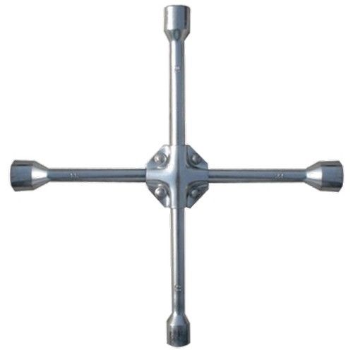 Ключ-крест баллонный 17 х 19 х 21 мм, под квадрат 1/2, усиленный толщина 16 мм Matrix Professional