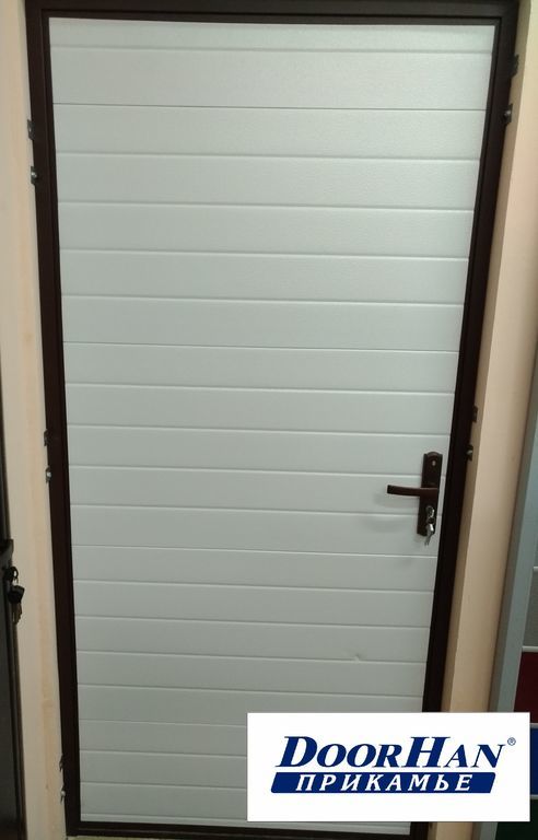 Входные металлические двери для гаража | «Двери-Маркет»