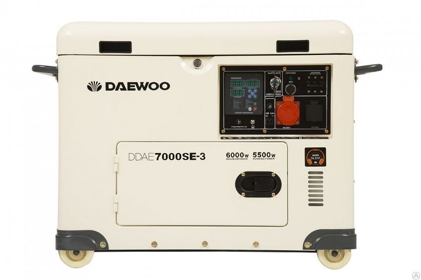 Дизельная электростанция Daewoo DDAE 7000 SE-3