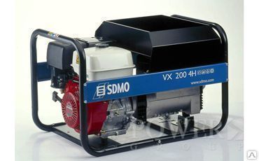 Бензогенератор с функцией сварки SDMO VX220/7,5 HC