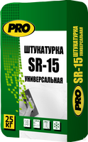 Штукатурка универсальная SR-15 25кг