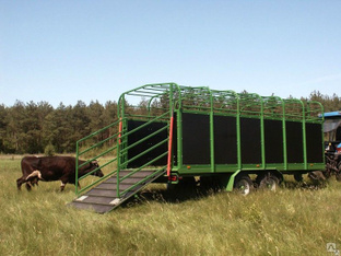 Прицеп для перевозки скота Pronar T046/1 #1