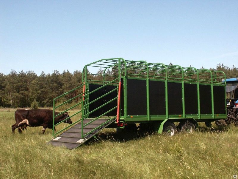 Прицеп для перевозки скота Pronar T046/1 1
