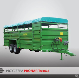 Прицеп для перевозки скота Pronar T046/2 #1