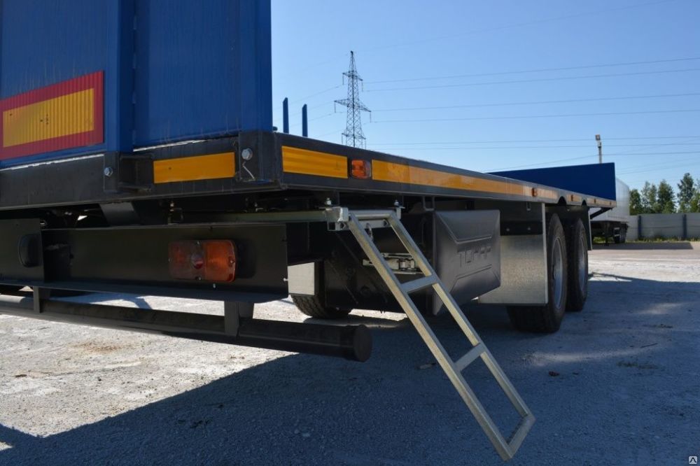 Прицеп Тонар ПТ-7 для перевозки овощных контейнеров и тюков сена, цена ...