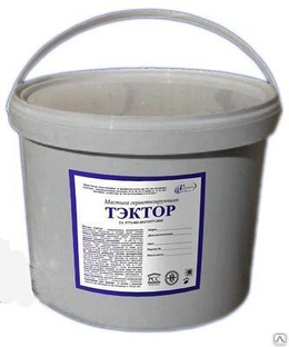 ТЭКТОР - 101 - однокомпонентный акрилатный герметик Ведро / 7кг /15 кг 