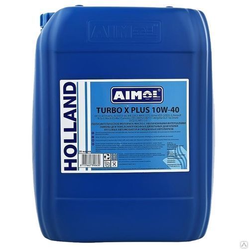 Масло моторное Aimol Turbo Plus 10w40 20л полусинтетическое