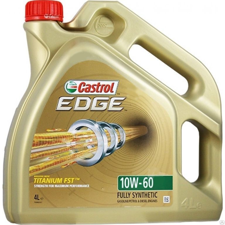 Масло моторное Castrol EDGE 10w-60 синт 4л