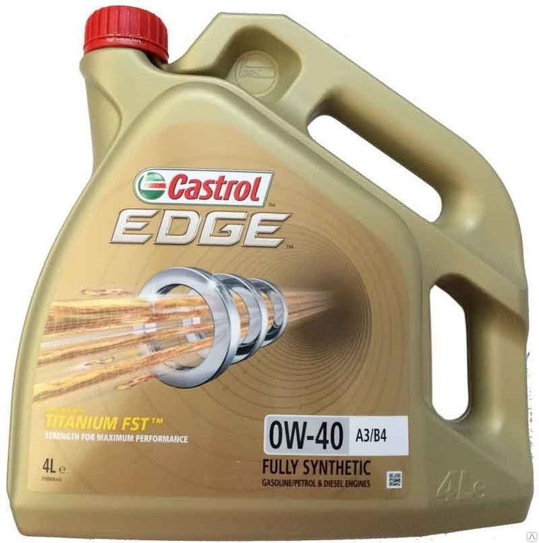 Масло моторное Castrol EDGE 0w-40 синт 4л