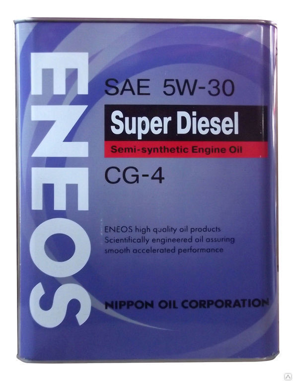 Масло моторное ENEOS Super Diesel CG-4 п\синт 5W30 4л