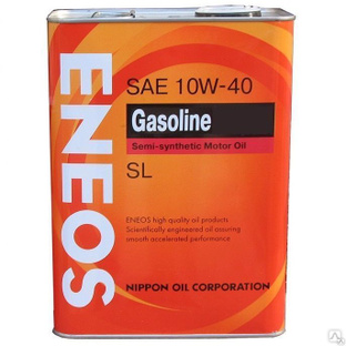 Моторное масло ENEOS Super Gasoline SL п\синт 10W40 4л