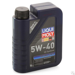Масло моторное Liqui moly Optimal Synth 5W-40 SN/CF 1л HC-синтетическое