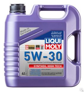 Моторное масло Liqui Moly Synthoil High Tech 5W-30 4л