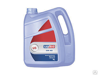 Моторное масло LUXE POLUS US 10W50 полусинт. 4л