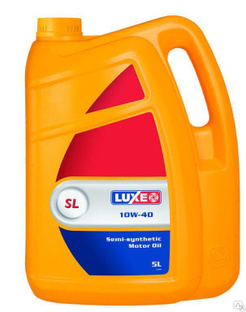 Моторное масло LUXE SL 10W40 полусинт. 5л 