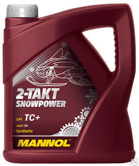Моторное масло Mannol 2-takt SNOWPOWER 4л синтетическое