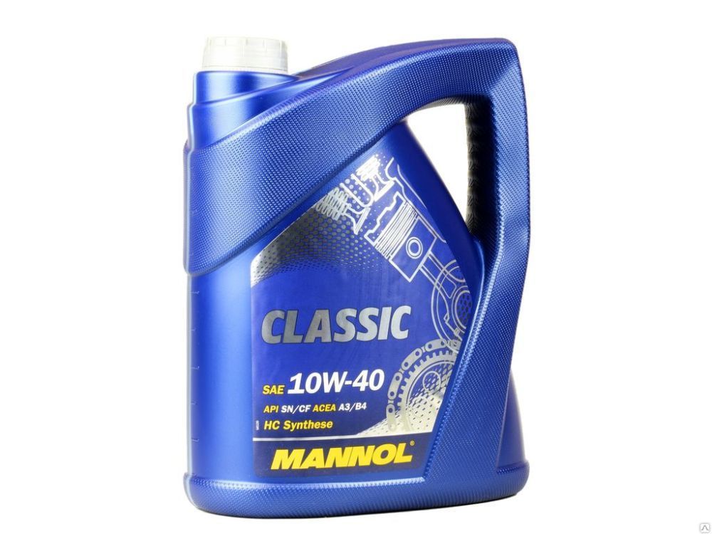 Моторное масло Mannol Classic 10w-40 4л полусинтетическое