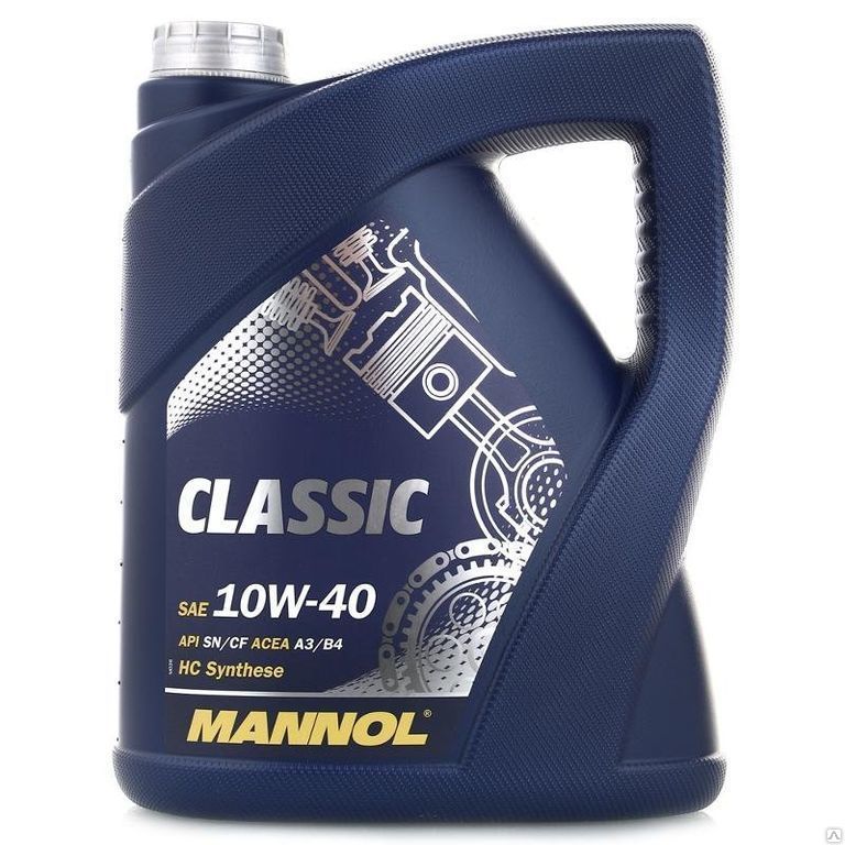 Моторное масло Mannol Classic 10w-40 5л полусинтетическое