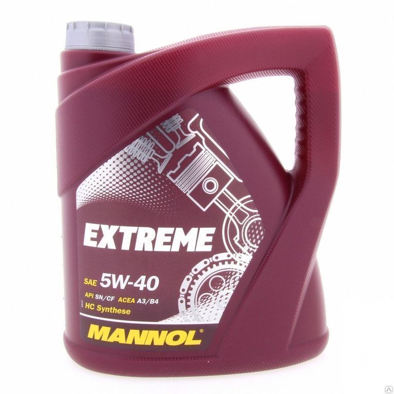 Моторное масло Mannol Extreme 5w-40 4л синтетическое