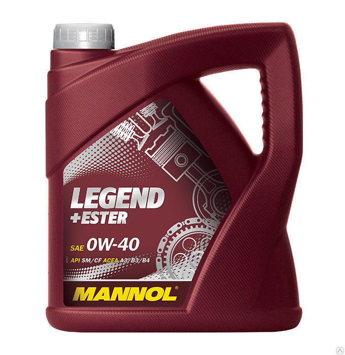 Моторное масло Mannol LEGEND Ester 0w-40 4л синтетическое