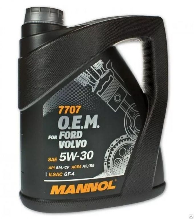 Масло моторное Mannol O.E.M. for FORD VOLVO 5W-30 4л синтетическое