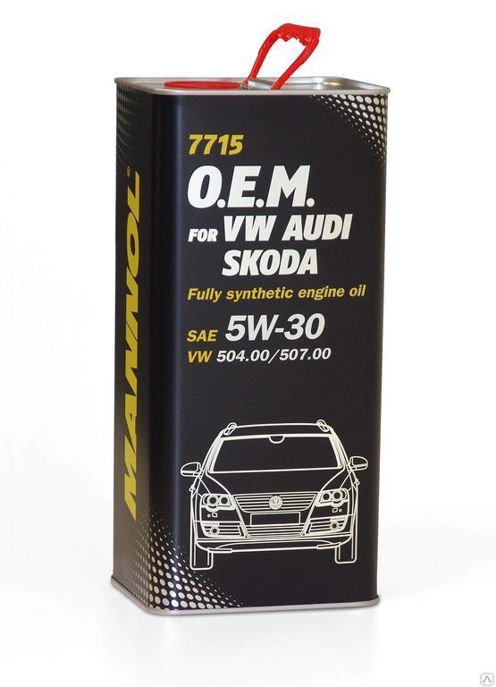 Масло моторное Mannol O.E.M for VW Audi Skoda 5w-30 5л металл синтетическое