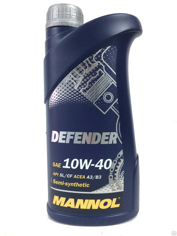 Масло моторное Mannol Stahlsynt Defender 10w30 полусинтетическое 1л