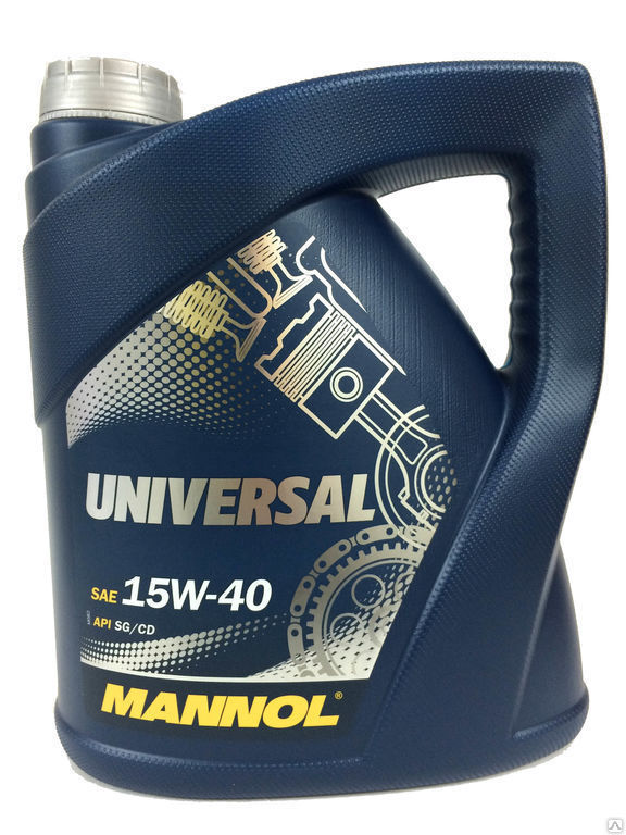 Моторное масло Mannol Universal 15w40 4л минеральное