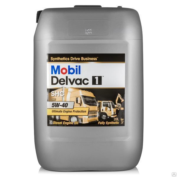 Моторное масло Mobil Delvac 1 5w-40 синт 20л