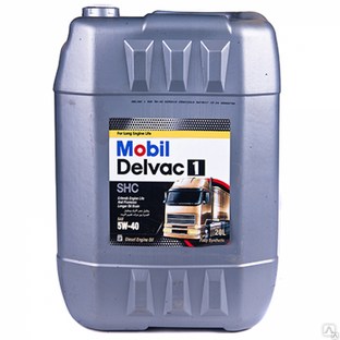 Моторное масло Mobil Delvac 1 SHC 5w-40 20л