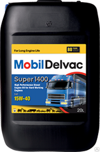 Моторное масло Mobil Delvac Super 1400 15w-40 20л