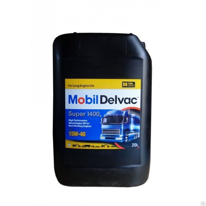 Моторное масло Mobil Delvac Super 1400E 15w-40 20л