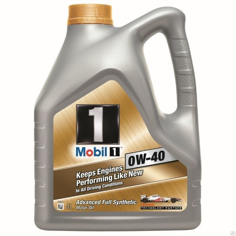 Моторное масло Mobil 1 0w-40 синт 4л 1
