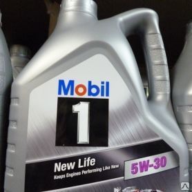 Моторное масло Mobil 1 5w-30 New Life синт 4л