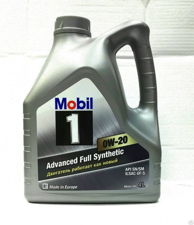 Моторное масло Mobil 1 0w-20 синт 4л