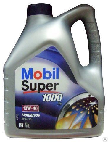 Моторное масло Mobil Super 1000 X1 10w40 (Super M) 4л
