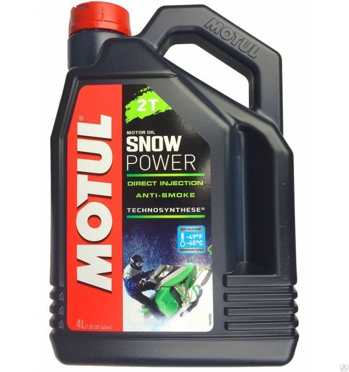 Моторное масло MOTUL Snowpower 2T 4л