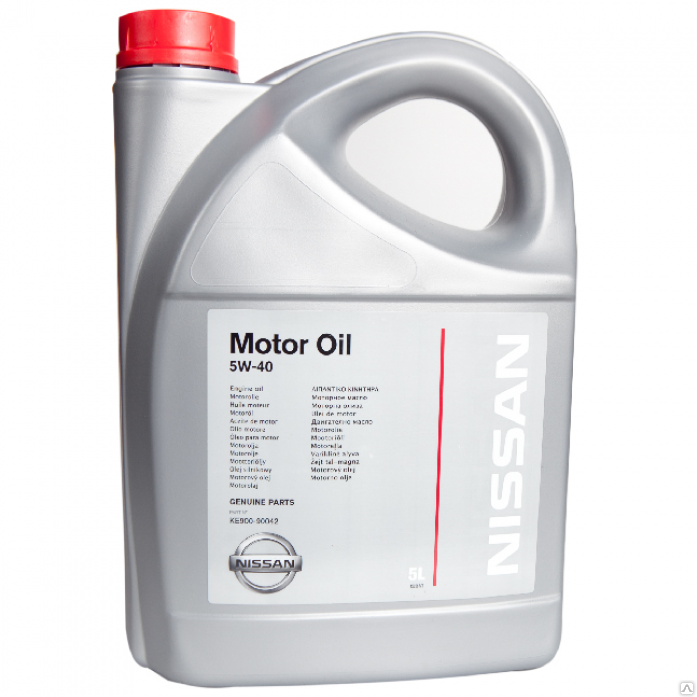 Масло моторное NISSAN Motor Oil 5w40 синт. 5л.