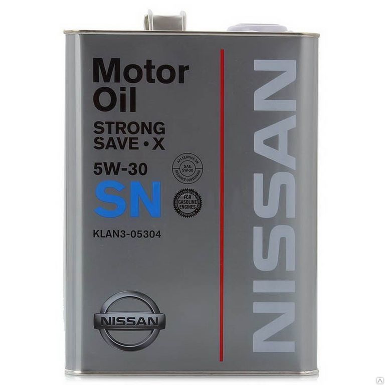Масло моторное NISSAN SN Strong Save X 5W30 4л