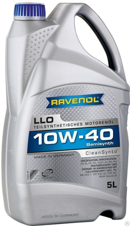 Моторное масло Ravenol DLO 10w-40 5л
