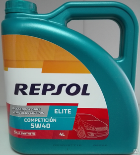 Моторное масло для л/т Repsol ELITE COMPETICION 5W40 4 л. 