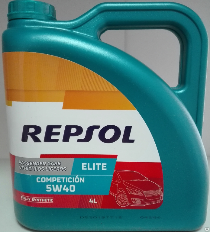 Моторное масло для л/т Repsol ELITE COMPETICION 5W40 4 л.