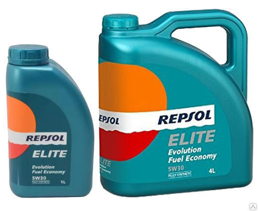 Моторное масло для л/т Repsol ELITE EVOLUTION FUEL ECONOMY 5W30 4 л.