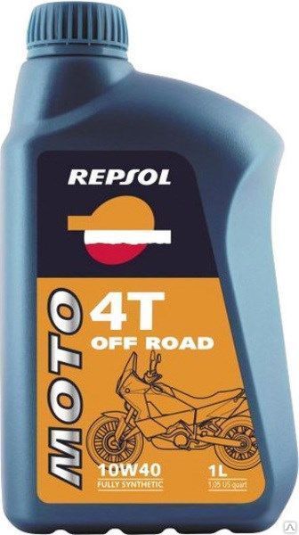 Моторное масло Repsol MOTO OFF ROAD 4T 10W40 1 л