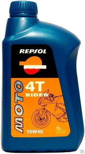 Моторное масло Repsol MOTO RIDER 4T 10W40 1 л 