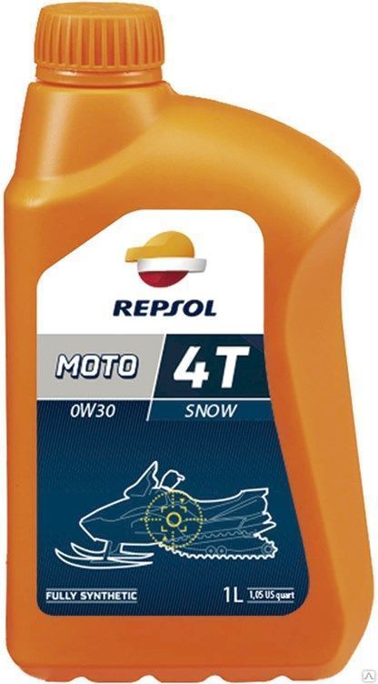 Моторное масло Repsol MOTO SNOW 4T 0W30 1 л