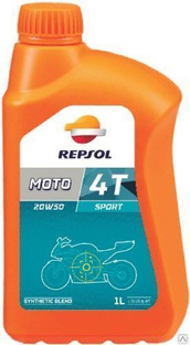 Моторное масло Repsol MOTO SPORT 4T 20W50 1 л 